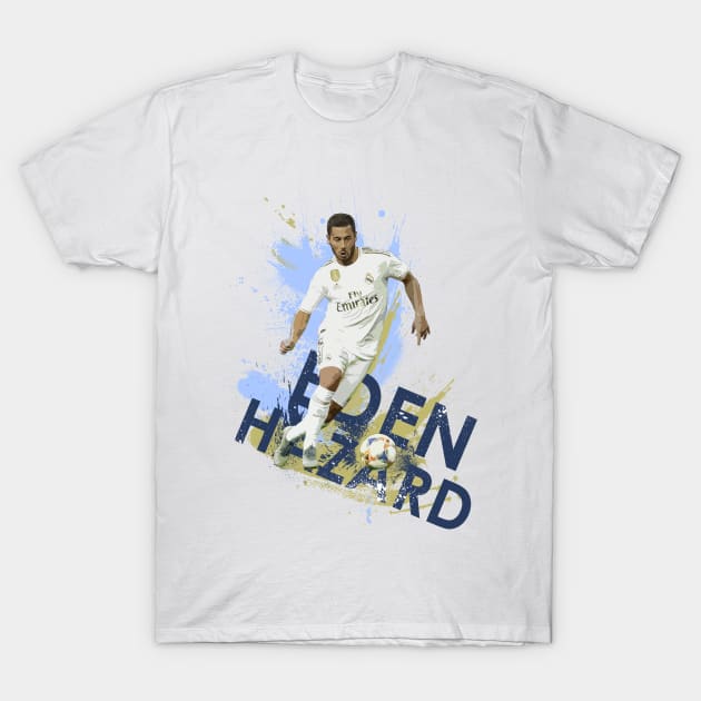 Eden Hazard - Real Madrid T-Shirt by armaan8014